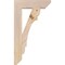 Ekena Millwork Olympic Slat Smooth Bracket, Douglas Fir, 3 1/2"W x 16"D x 28"H BKT04X16X28OLY06SDF - alternate 2